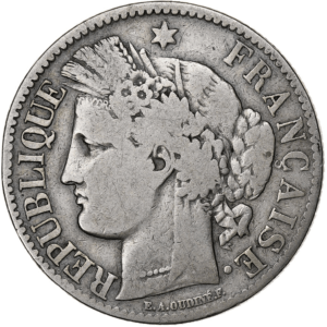 2 francs cérès