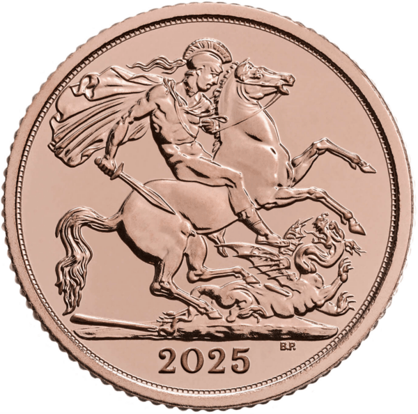 demi souverain or 2025 charles III – Image 2