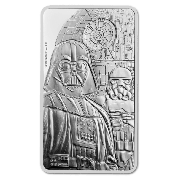 Lingot argent 10 oz star wars dark side