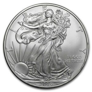1 oz silver eagle 2009