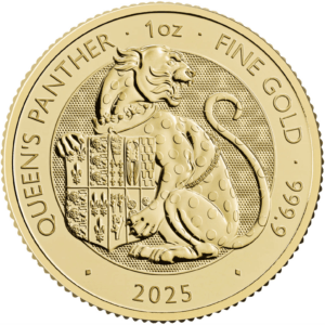 1 oz panthère tudor beasts 2025