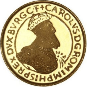 10 écus or baudouin I