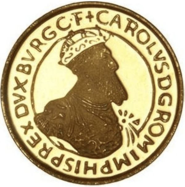 10 écus or baudouin I