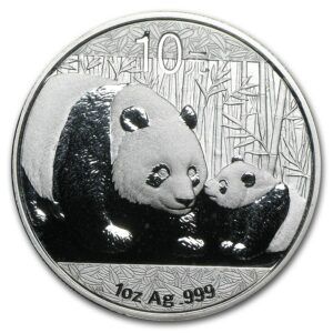 10 yuan panda 2011 1 oz argent