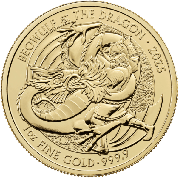 1 oz beowulf et dragon mythes et légendes 2025