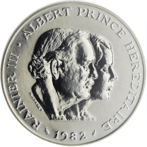 100 francs rainier III 1982