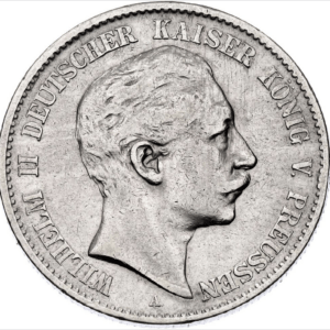 2 mark wilhelm II argent