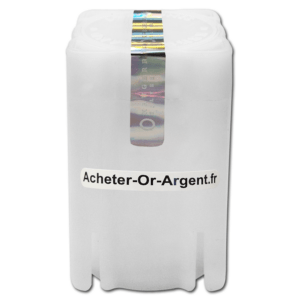Tube vide Krugerrand argent