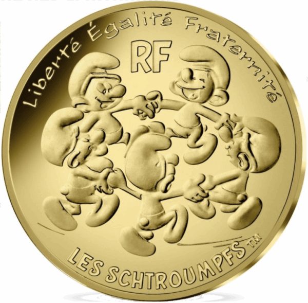 200 euros or la ronde des schtroumpfs 2020