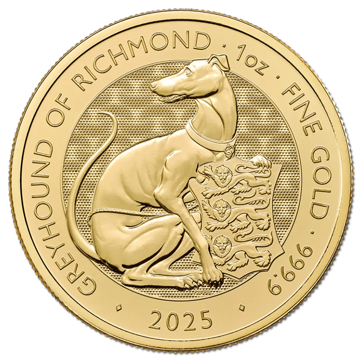 1 oz lévrier tudor beasts 2025