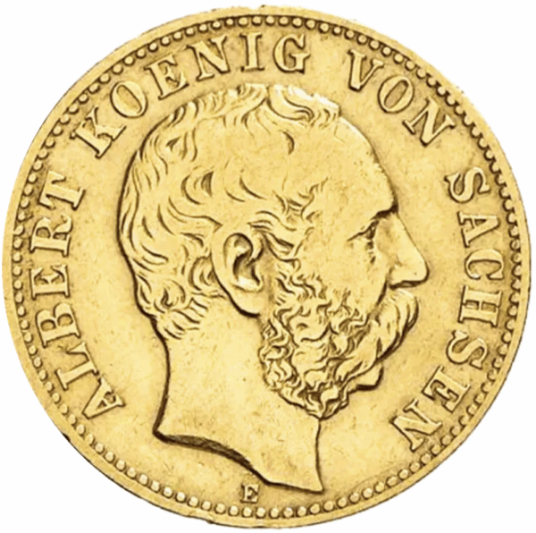10 mark or albert von sachsen
