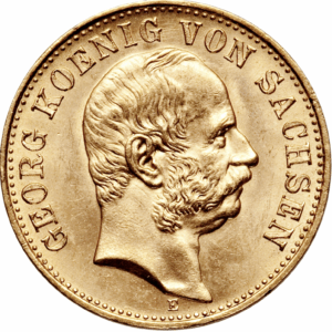 10 mark or georg von sachsen
