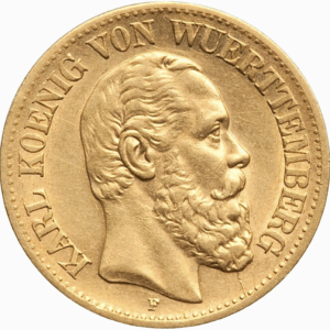 10 mark or karl wuerttemberg
