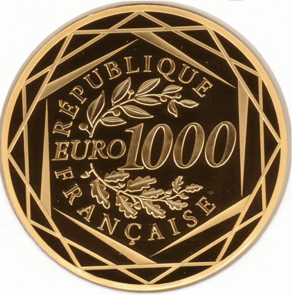 1000 euros or marianne - liberté 2017 – Image 2