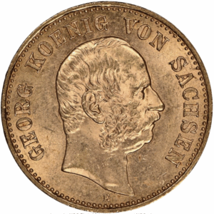 20 mark or georg von sachsen