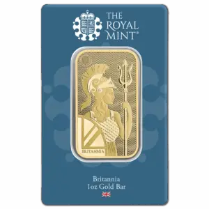 Lingot or 1 once britannia the royal mint