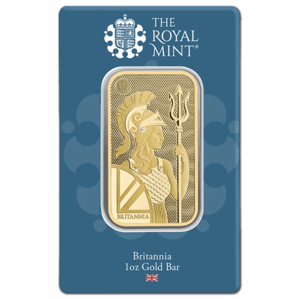 Lingot or 1 once Britannia The Royal Mint