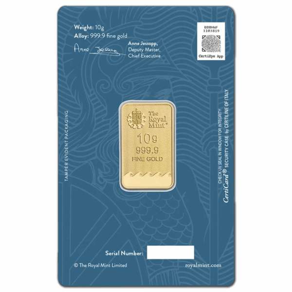 Lingot or 10 g Britannia The Royal Mint – Image 2
