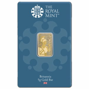 Lingot or 5 g Britannia The Royal Mint