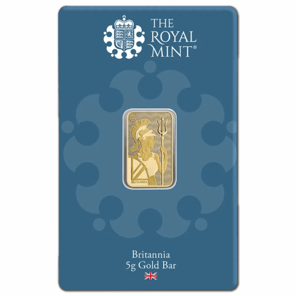 Lingot or 5 g Britannia The Royal Mint
