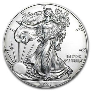 1 oz silver eagle 2021 type 1