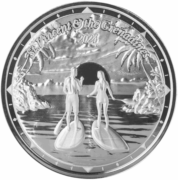 1 oz paddleboard couple 2024