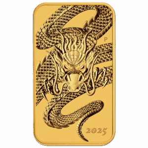 1 oz dragon rectangulaire 2025