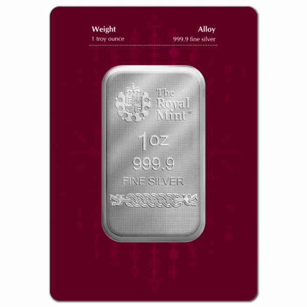 Lingot d'argent 1 oz thor the royal mint – Image 2