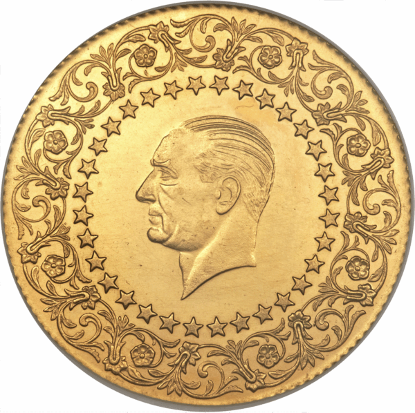 500 kuruş or 1963 Turquie