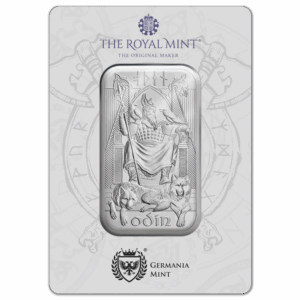 Lingot d'argent 1 oz odin the royal mint