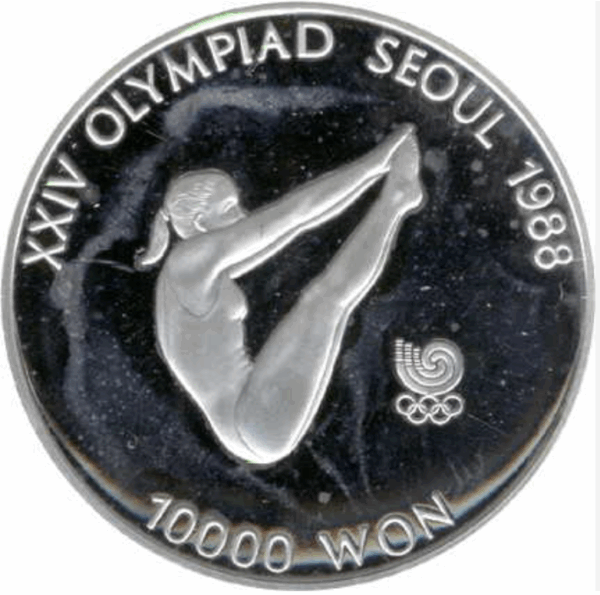 10 000 won JO Séoul 1988