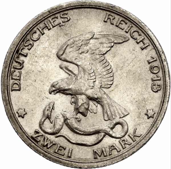 2 mark wilhelm II déclaration de guerre – Image 2