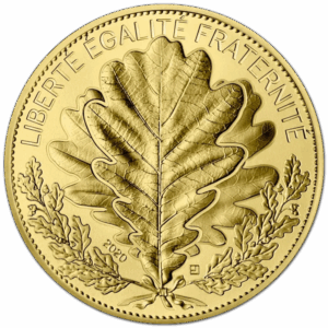 2500 euros or feuille de chêne 2020