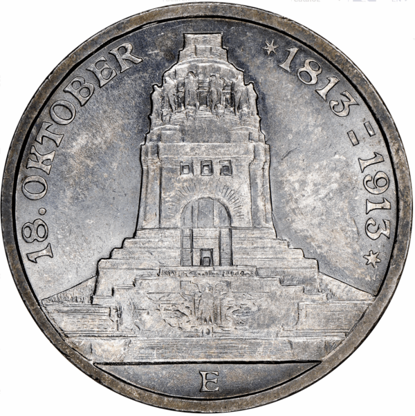 3 mark frederick august III argent