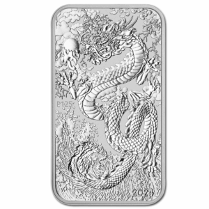 1 oz dragon rectangulaire 2024