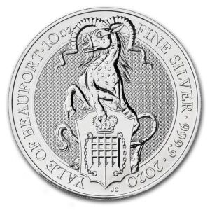 10 oz éale queen's beasts 2020