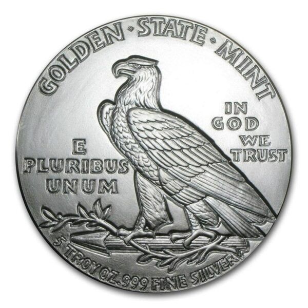 5 oz indien argent – Image 2