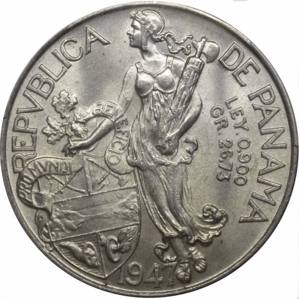 1 balboa panama argent – Image 2