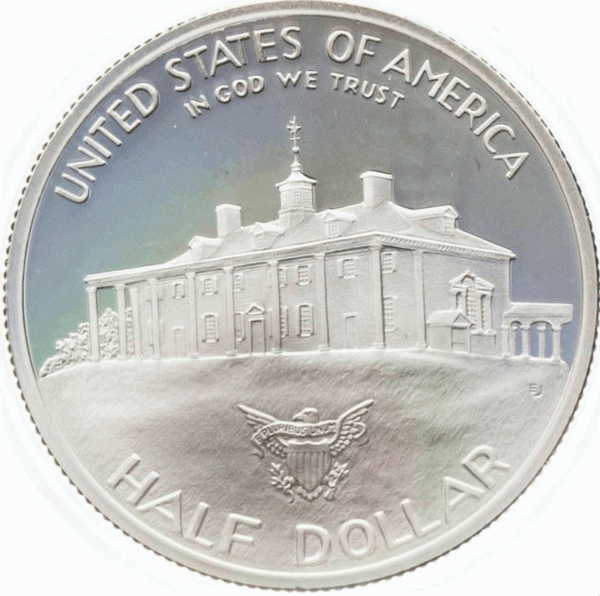 half dollar george washington 1982 argent – Image 2