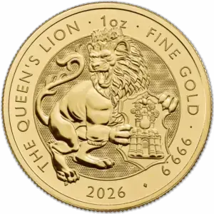 1 oz lion de la reine tudor beasts 2026