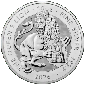 10 oz lion de la reine tudor beasts 2026