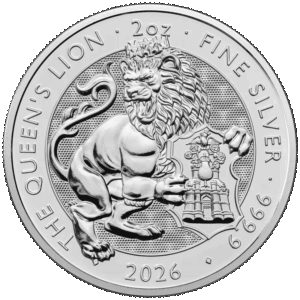 2 oz lion de la reine tudor beasts 2026