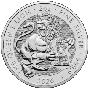 2 oz lion de la reine tudor beasts 2026