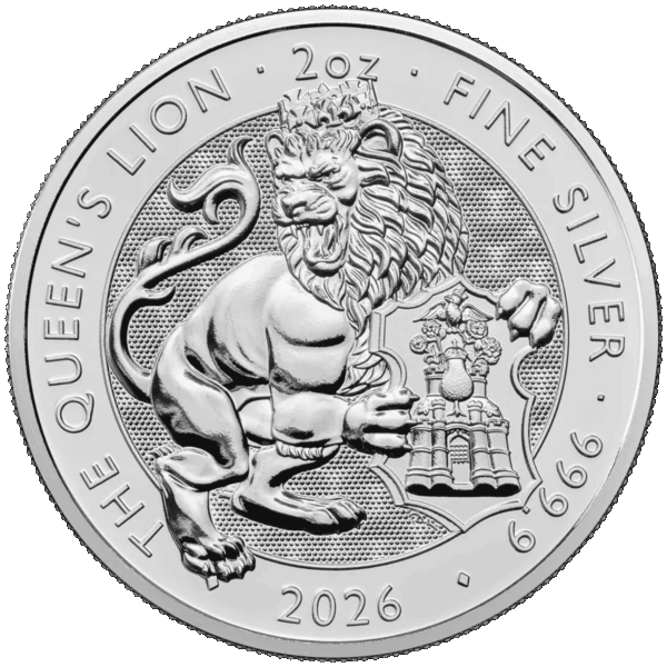 2 oz lion de la reine tudor beasts 2026