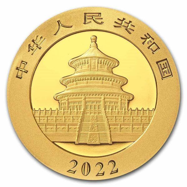 500 yuan panda 2022 30g – Image 2