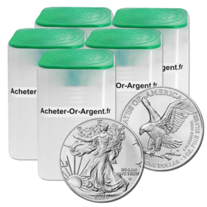 1 oz silver eagle 2026 x100