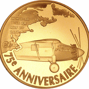 20 euros 2002 traversée de lindbergh