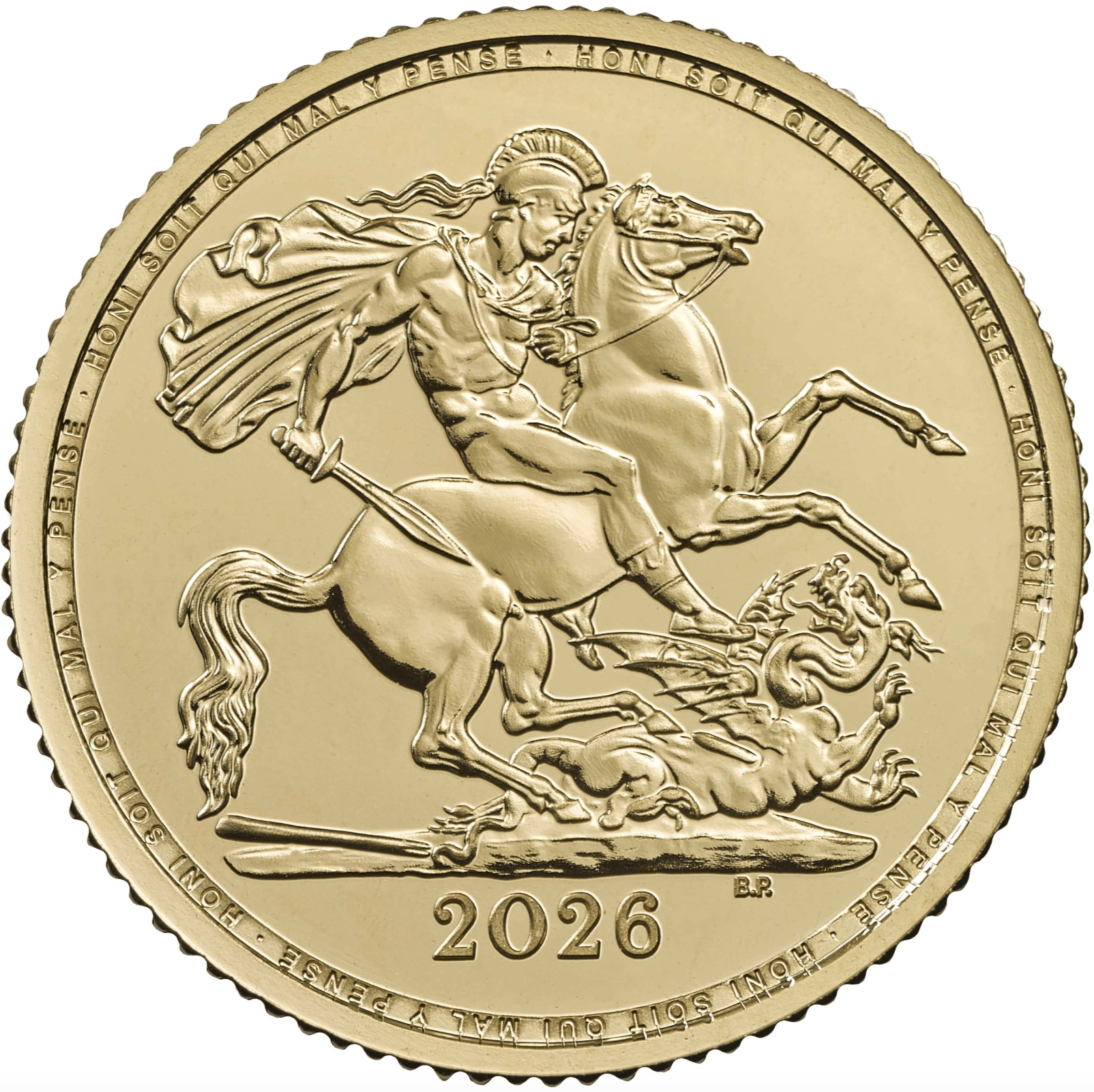 demi souverain or 2026 charles III