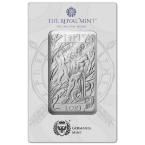 Lingot argent 10 oz loki the royal mint