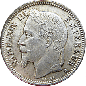 1 franc napoléon III